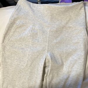 Flare Leggings with Lettuce Trim